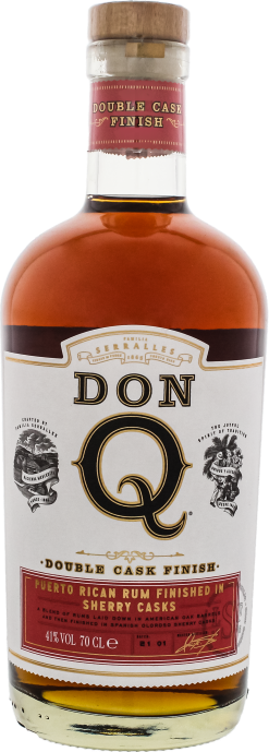Don Q Puerto Rico Double Cask Finish Rum Batch 1 Sheery Cask 41% 700ml