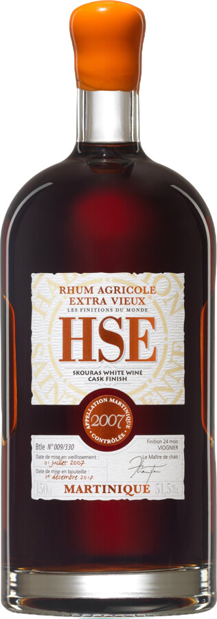 HSE 2007 Skouras White Wine Cask Finish 51.5% 1500ml