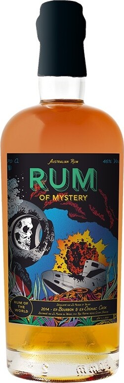 Rum of the World Rum Of Mystery 2014 Australia ex-Bourbon ex-Cognac Cask 7yo 46% 700ml