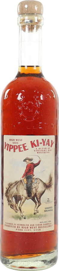 High West Yippee Ki-Yay Limited Showing Batch No.2 46% 750ml