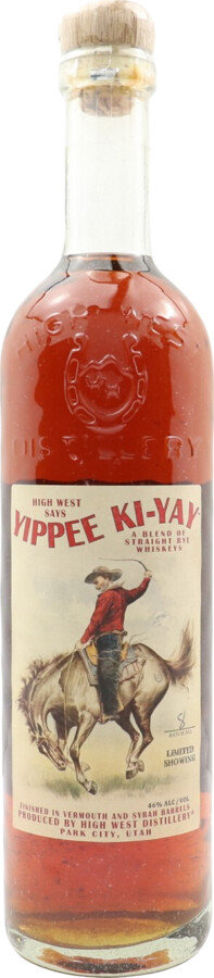 High West Yippee Ki-Yay Limited Showing Batch No.8 46% 750ml
