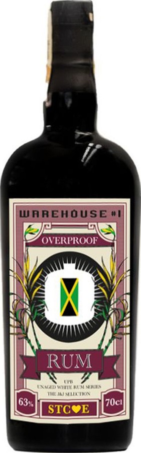 Warehouse #1 Overproof White STCE Long Pond 63% 700ml
