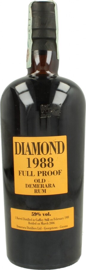 Velier Demerara 1988 Diamond SV Guyana 18yo 59% 700ml