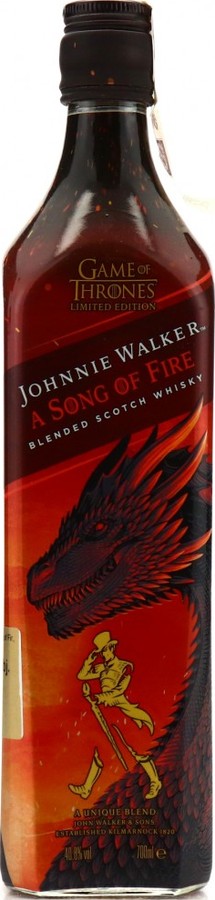 Johnnie Walker Game of Thrones a Song of Fire 40.8% 700ml