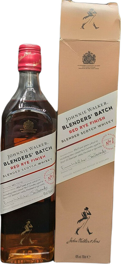Johnnie Walker Blenders Batch #1 Red Rye Finish 40% 700ml
