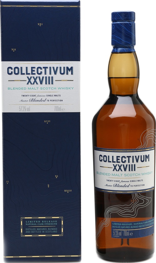 Collectivum Xxviii Blended Malt Scotch Whisky Diageo Special Releases 2017 57.3% 700ml