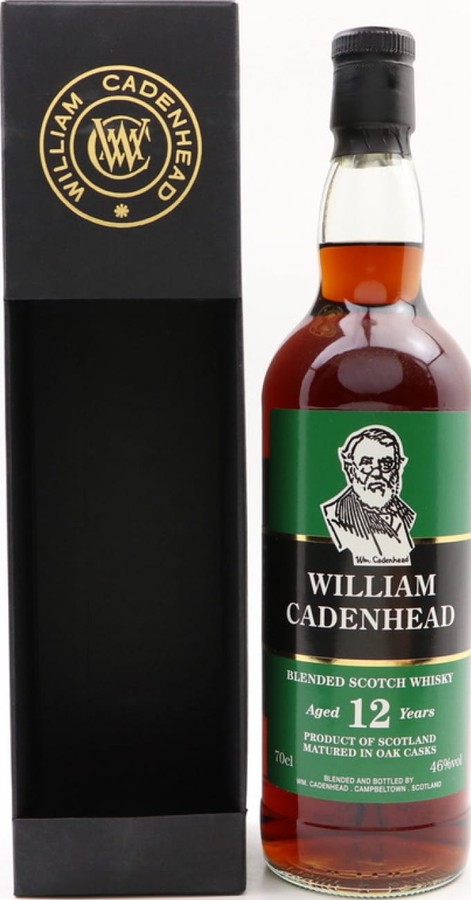 William Cadenhead 12yo CA Blended Scotch Whisky Solera Casks Batch 8 46% 700ml