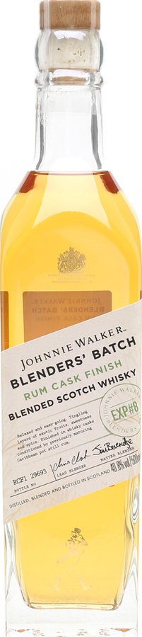 Johnnie Walker Blenders Batch EXP#8 Rum Cask Finish 40.8% 500ml