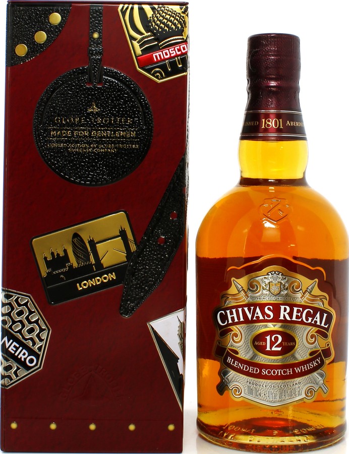 Chivas Regal 12yo Made for Gentlemen Limited Edition by Globe Trotter Suitecase Company 40% 700ml