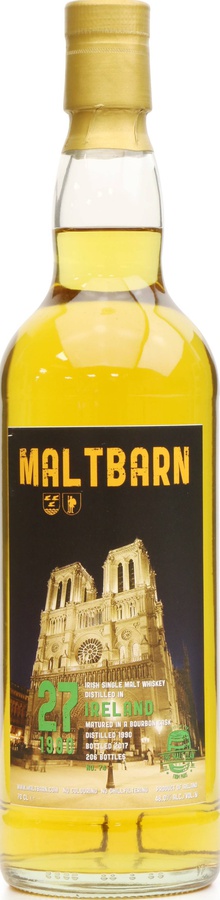 Ireland 1990 MBa #74 27yo Bourbon Cask The Malt Clan 48% 700ml