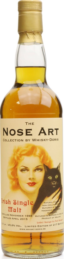 Irish Single Malt 1988 WD The Nose Art Sherry Hogshead #14360 45.6% 700ml