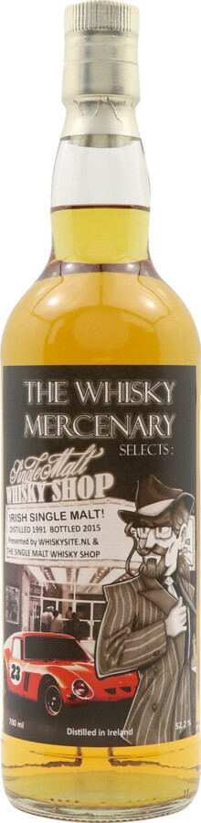 The Whisky Mercenary 1991 Bottled for The Single Malt Whisky Shop 23yo 52.2% 700ml