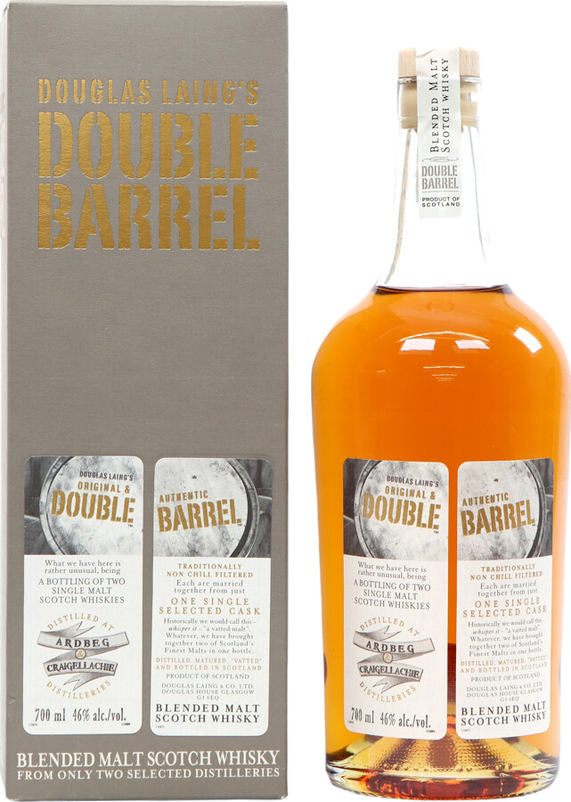 Double Barrel Ardbeg Craigellachie DL Barrels 46% 700ml