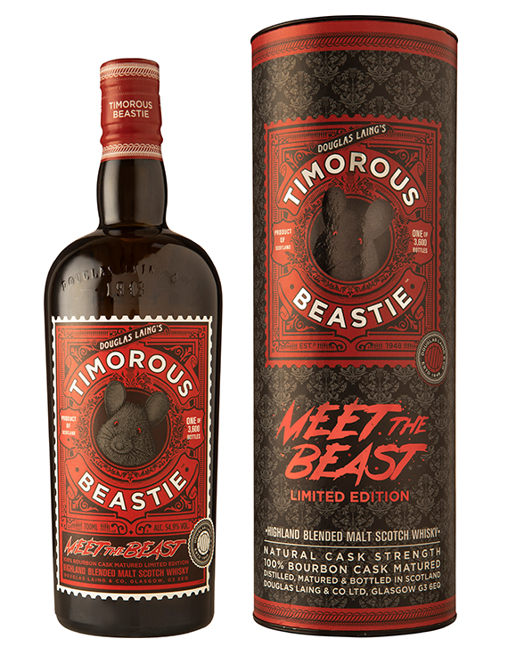 Timorous Beastie Meet the Beast Limited Edition Cask Strength 54.9% 700ml