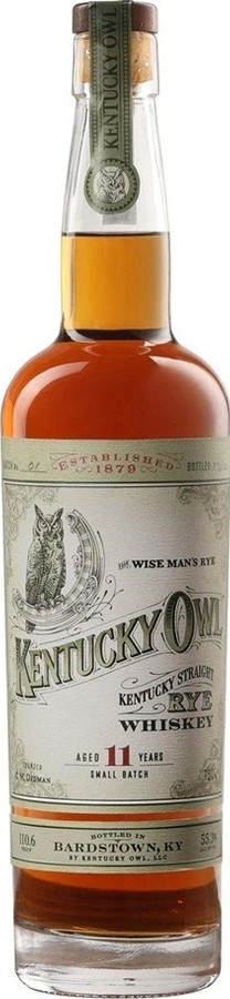 Kentucky Owl 11yo The Wise Man's Rye New American Oak Barrel 55.3% 750ml