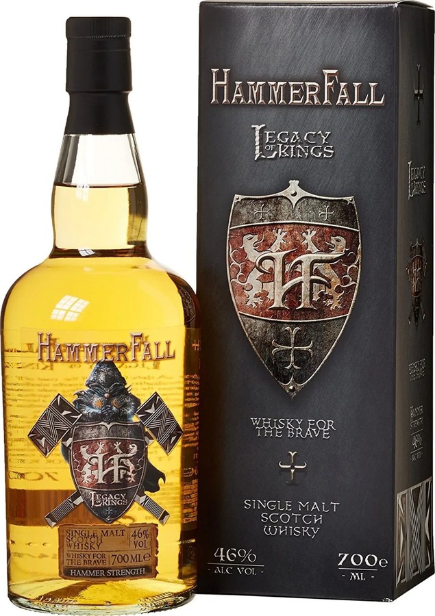 HammerFall Legacy of Kings Bourbon and Sherry Casks 46% 700ml