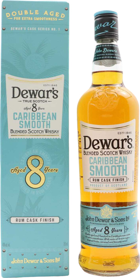 Dewar's Caribbean Smooth Dewar's Cask Series 8yo 40% 700ml