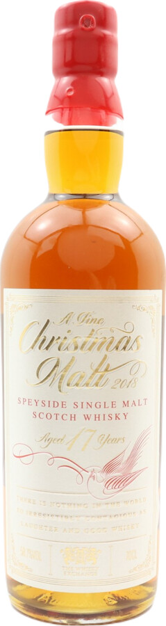 Speyside Single Malt Scotch Whisky ElD a Fine Christmas Malt 17yo Sherry 58.7% 700ml