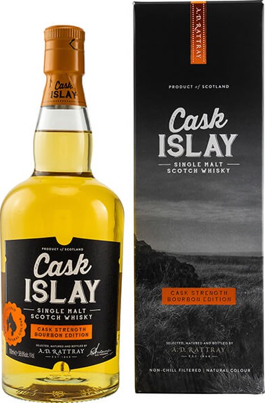 Cask Islay Bourbon Edition DR Cask Strength Bourbon Edition 58.6% 700ml