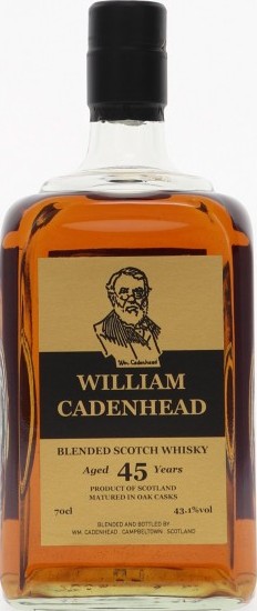 William Cadenhead 1973 CA Blended Scotch Whisky Sherry Hogshead 43.1% 700ml