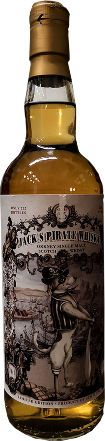 Jack's Pirate Das gestohlene Schiff Part XIV Bourbon Cask #0421 58% 700ml