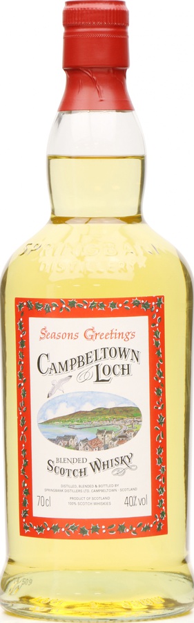 Campbeltown Loch Seasons Greetings SpD Christmas 2015 40% 700ml