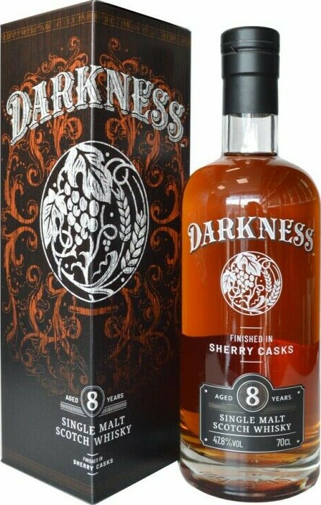 Single Malt Scotch Whisky 8yo MoM Darkness 47.8% 700ml