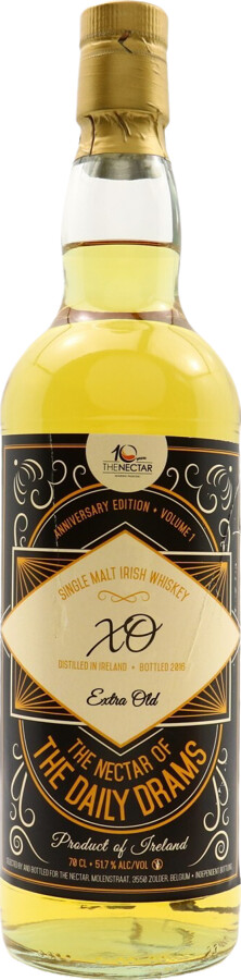 Single Malt Irish Whisky XO XO Anniversary Edition Volume 1 51.7% 700ml