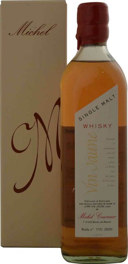 Michel Couvreur 2009 MCo Single Malt Whisky Vin Jaune Cask 47% 500ml