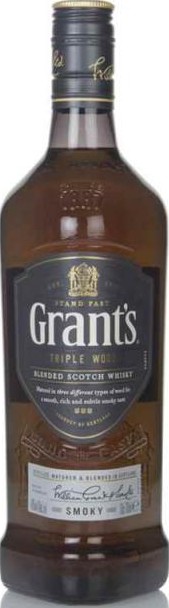 Grant's Triple Wood Smoky 40% 700ml