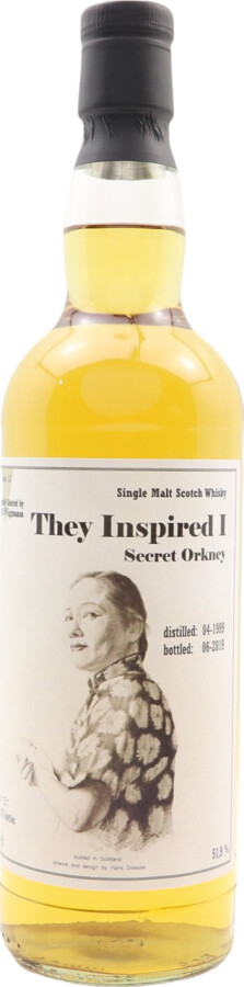 Secret Orkney 1999 MW They Inspired I #93 51.9% 700ml