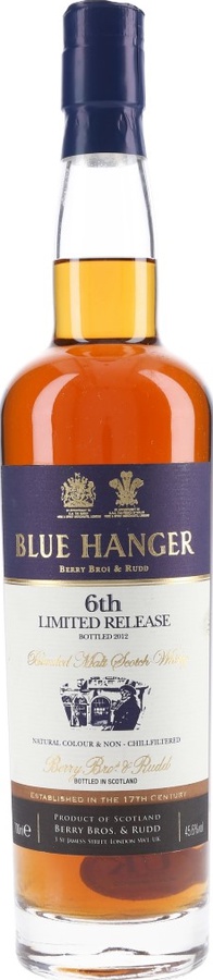 Blue Hanger 6th Limited Release 45.6% 700ml