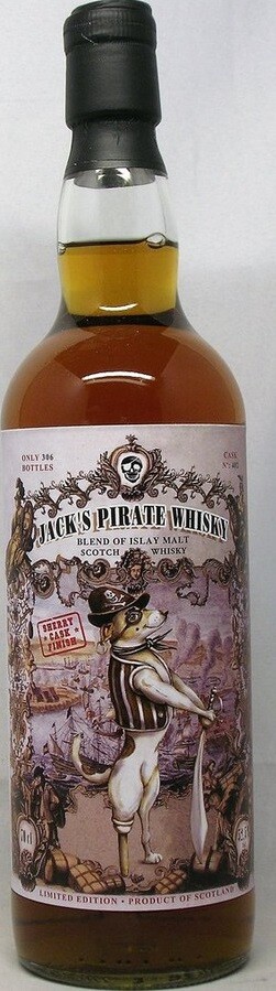 Jack's Pirate Das gestohlene Schiff Part XVI JW Sherry Cask Finish #402 52.5% 700ml