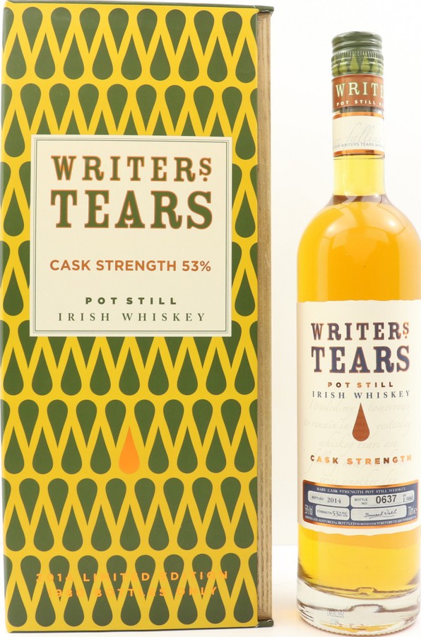 Writer's Tears Pot Still Cask Strength 2014 Limited Edition 53% 700ml