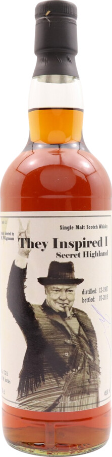 Secret Highland 1987 MW They Inspired I 49.8% 700ml