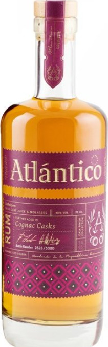 Atlantico Cognac Casks 40% 700ml