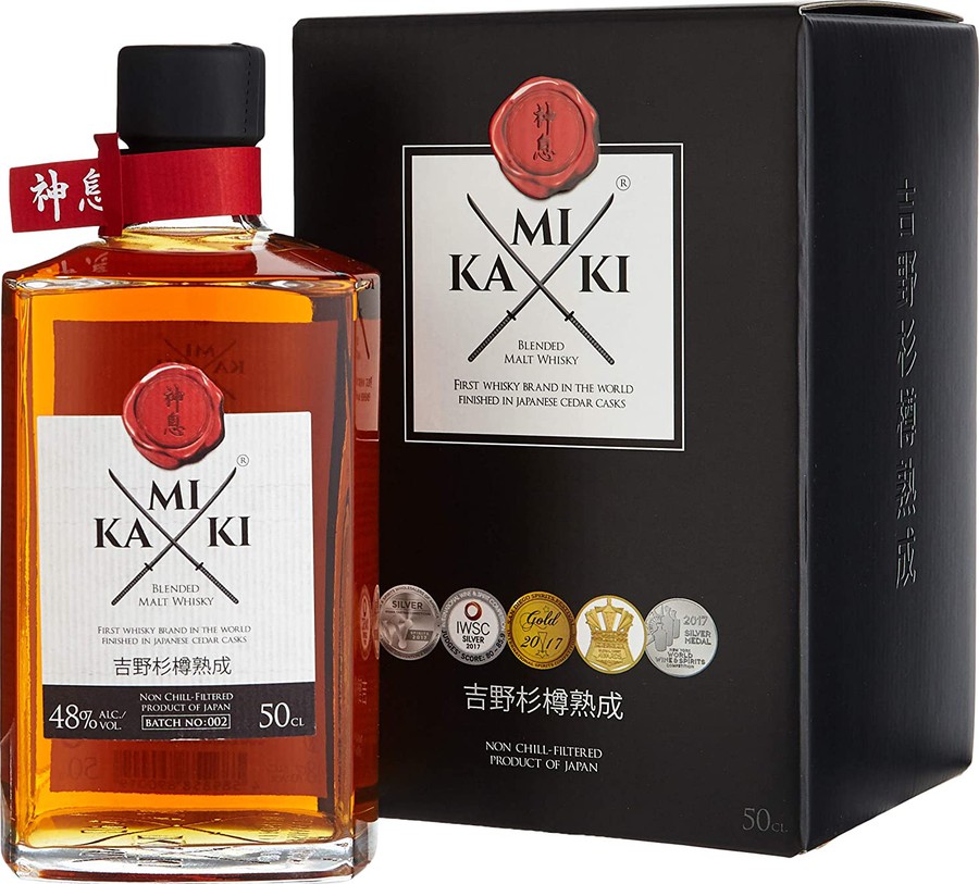 Kamiki Blended Malt Whisky Batch No: 001 48% 500ml