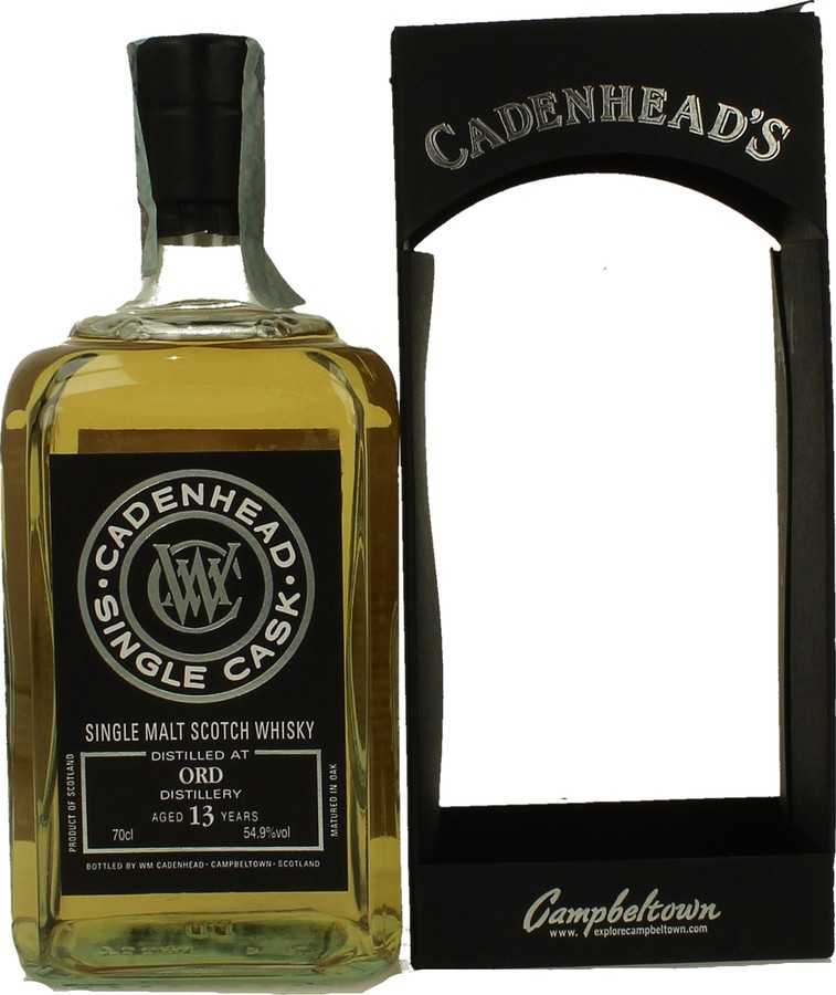 Ord 2005 CA Single Cask Bourbon Hogshead 54.9% 700ml