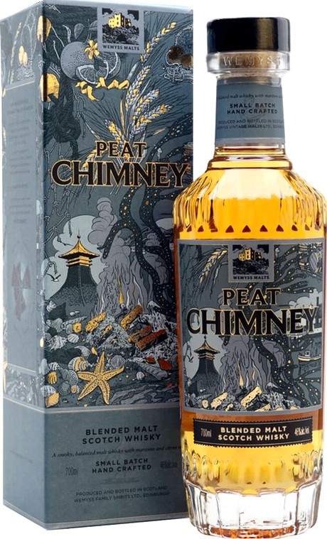 Peat Chimney Blended Malt Scotch Whisky Wy 46% 700ml