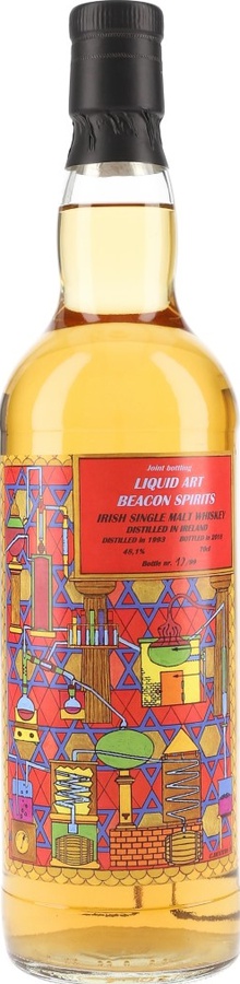 Irish Single Malt Whisky 1993 LA Joint Bottling with Beacon Spirits 48.1% 700ml