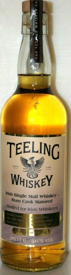 Teeling 1999 Rum Cask Matured Irish Whiskeys 46% 700ml