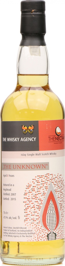 Islay Single Malt Scotch Whisky 2007 TWA The Unknown 47.9% 700ml