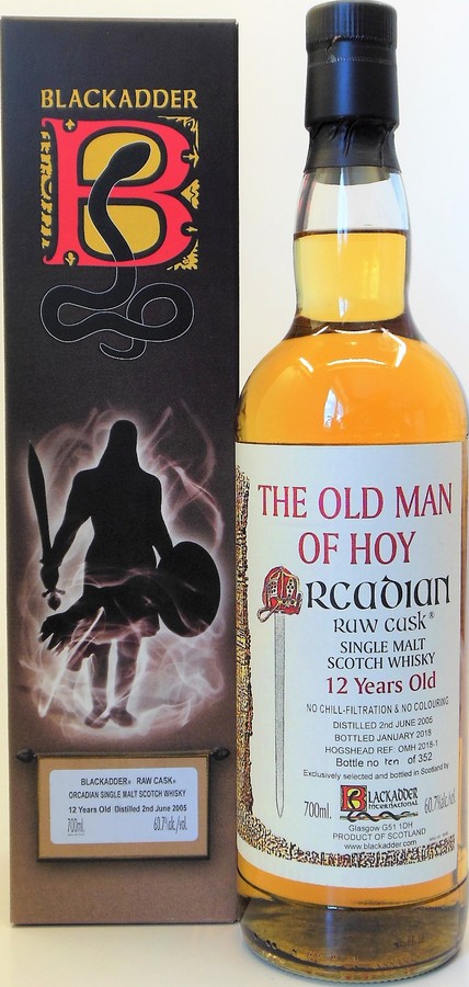 The Old Man of Hoy 2005 BA Orcadian Scotch Malt Whisky OMH 2018-1 60.7% 700ml