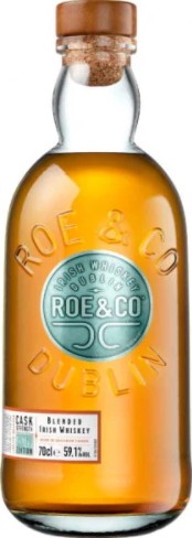 Roe & Co Blended Irish Whisky Cask Strength 2019 Edition Bourbon casks 59.1% 700ml