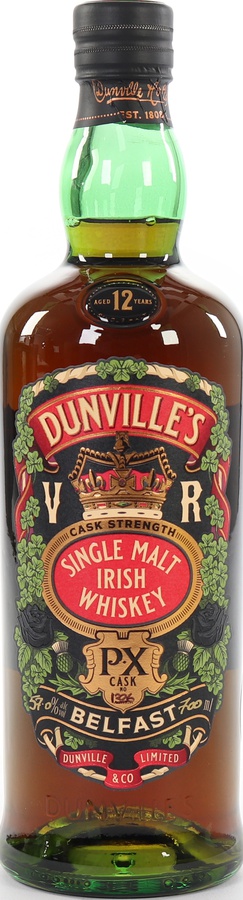 Dunville's 12yo Ech Cask Strength #1326 57% 700ml