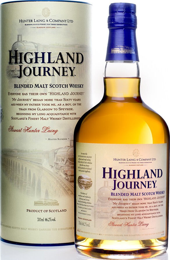 Highland Journey Blended Malt Scotch Whisky HL American Oak & Sherry Casks 46.2% 700ml