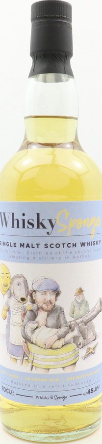 Single Malt Scotch Whisky 1987 WSP Edition #6 Refill Hogshead 45.8% 700ml