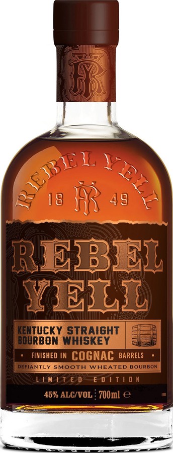 Rebel Yell Cognac Cask Finish Limited Edition 45% 700ml