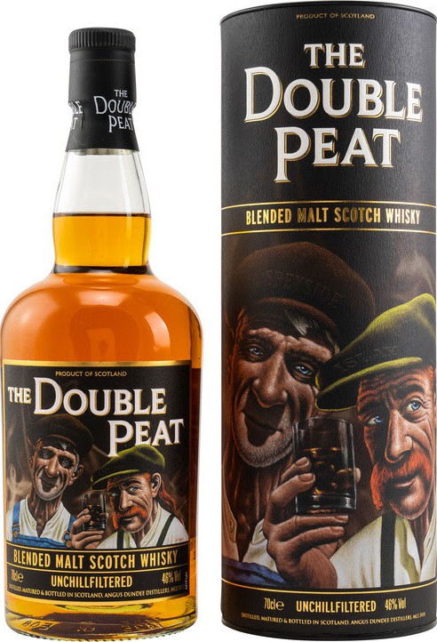 The Double Peat Blended Malt Whisky 46% 700ml