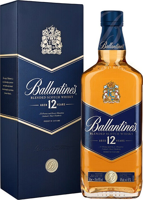 Ballantine's 12yo Blended Scotch Whisky 40% 700ml